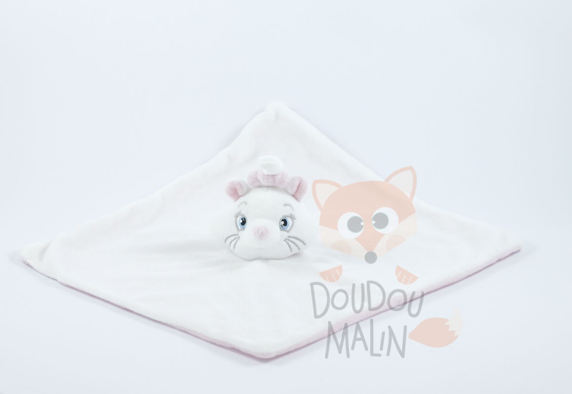  marie chat plat blanc rose 40 cm 